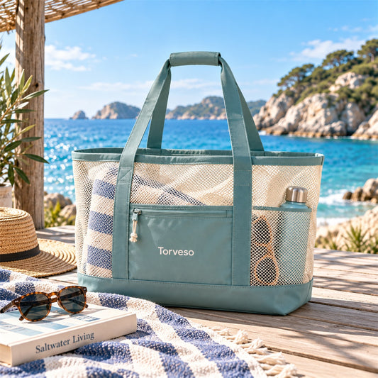 Mesh Market Beach Tote — view 1